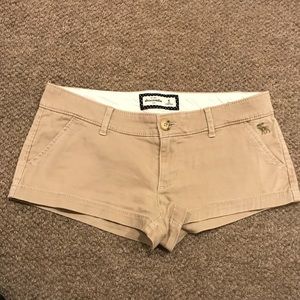 Abercrombie kids khaki shorts